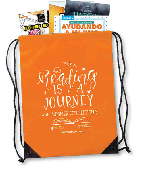 Fourth Grade Gold Spanish Summer Connections Backpack by Crabtree, Seahorse Publishing, 9781039853638