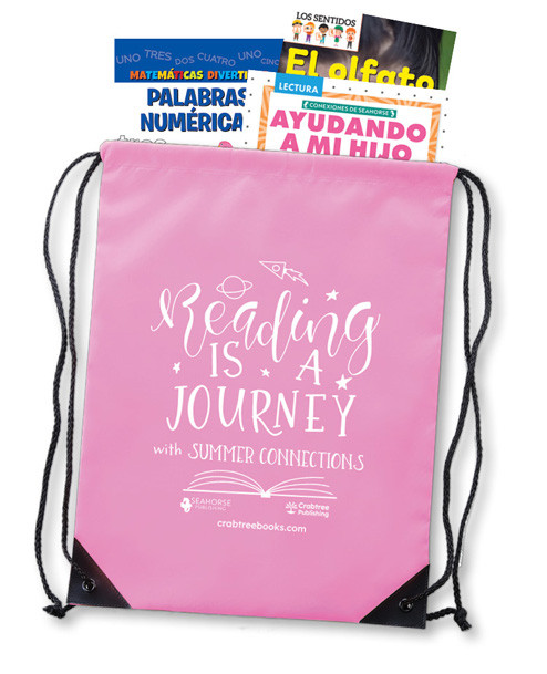 Kindergarten Platinum Spanish Summer Connections Backpack by Crabtree, Seahorse Publishing, 9781039853492