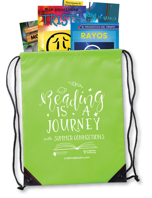 PreK Platinum Spanish Summer Connections Backpack by Crabtree, Seahorse Publishing, 9781039853485