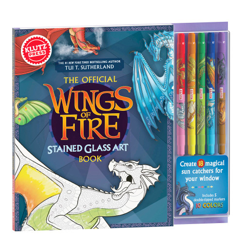 KlutzPress Wings of Fire Stained Glass Art by Editors of Klutz, 9781546134138