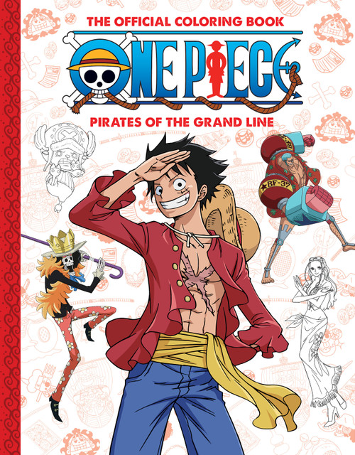 One Piece: Official Crew Coloring Collection: Pirates of the Grand Line by Scholastic, 9781546138938