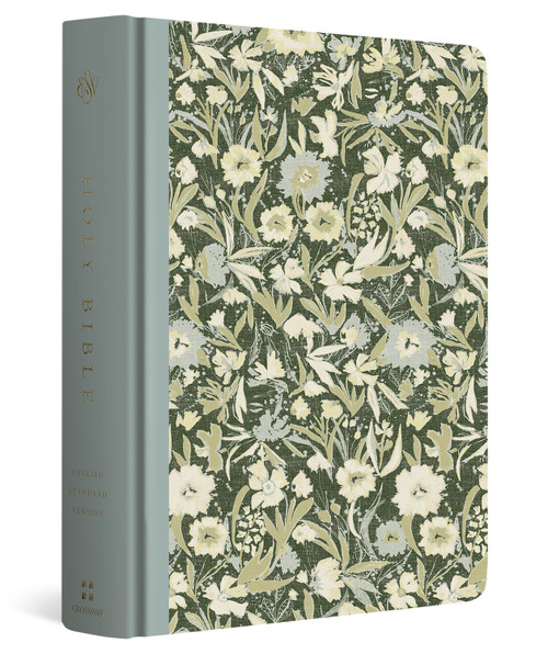 ESV Single Column Journaling Bible, Large Print, Artist Series (Cloth over Board, Lulie Wallace, Martha) by Lulie Wallace, 9781433595684