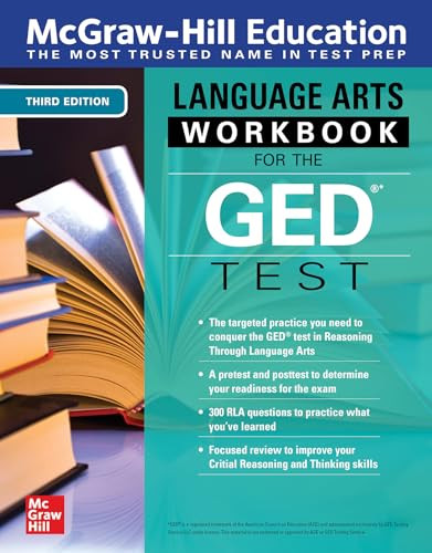 McGraw-Hill Education Language Arts Workbook for the GED Test, Third Edition by McGraw Hill, México, 9781264258031
