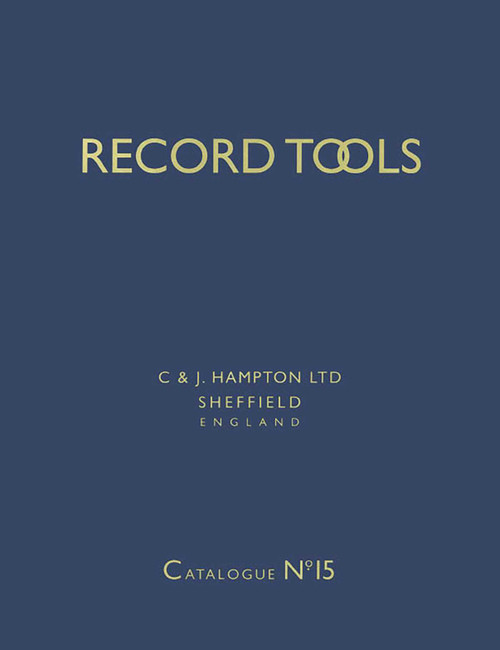 Record Tools: No. 15 (Reprint of Catalogue No.15 of 1938. With a Guide for Plane Collectors) by Leslie Harrison, Roy Arnold, 9780904638141