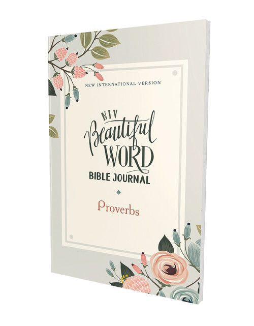 NIV, Beautiful Word Bible Journal, Proverbs, Paperback, Comfort Print by Zondervan, 9780310456056