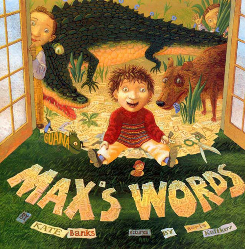 Max's Words by Kate Banks, Boris Kulikov, 9780374399498