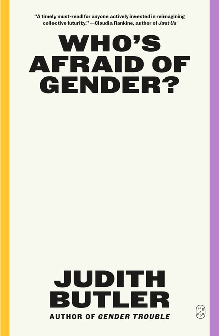 Who's Afraid of Gender? - 9781250371911 by Judith Butler, 9781250371911