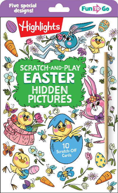 Scratch-and-Play Easter Hidden Pictures by Highlights, 9781639623105