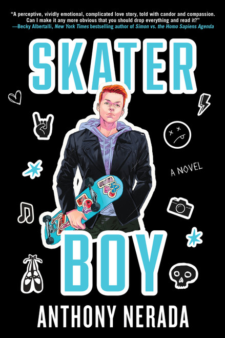 Skater Boy (A Novel) - 9781641296250 by Anthony Nerada, 9781641296250