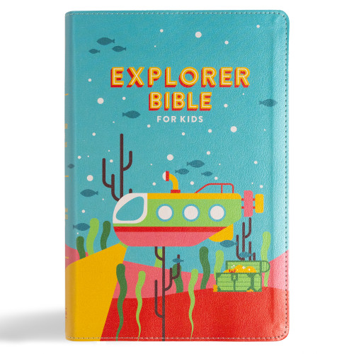 CSB Explorer Bible for Kids, Underwater Adventure LeatherTouch (Placing God's Word in the Middle of God's World) by CSB Bibles by Holman, 9798384517597