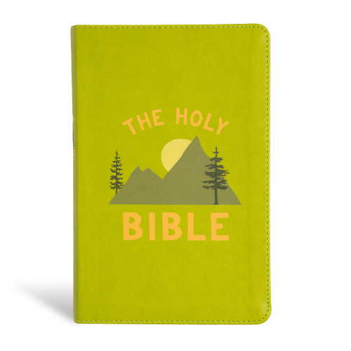 KJV Kids Bible, Green LeatherTouch by Holman Bible Publishers, 9798384517979