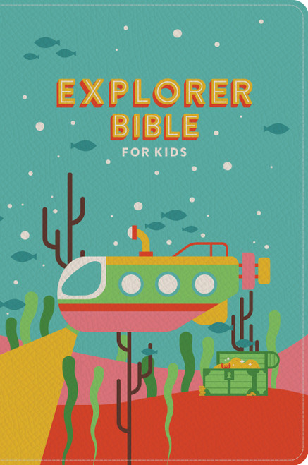 CSB Explorer Bible for Kids, Underwater Adventure LeatherTouch, Indexed (Placing God's Word in the Middle of God's World) by CSB Bibles by Holman, 9798384518686