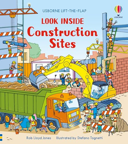 Look Inside Construction Sites by Rob Lloyd Jones, Stefano Tognetti, 9781835404737