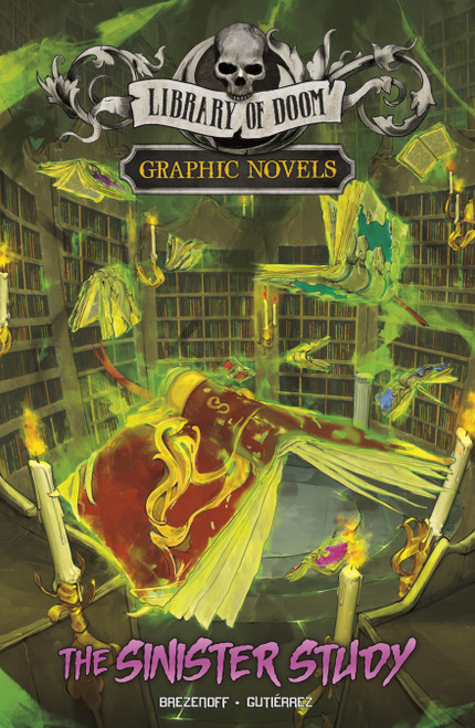 The Sinister Study (A Graphic Novel) by Steve Brezenoff, Eduardo Gutiérrez, 9781669073888