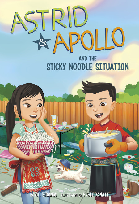 Astrid and Apollo and the Sticky Noodle Situation - 9781484692363 by V.T. Bidania, Evelt Yanait, 9781484692363