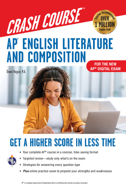 AP English Literature & Composition Crash Course, Book + Online (Get a Higher Score in Less Time) by Dawn Hogue, 9780738612904