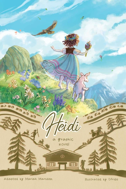 Heidi (A Graphic Novel) by Mariah Marsden, Elena Bia, 9781524886400
