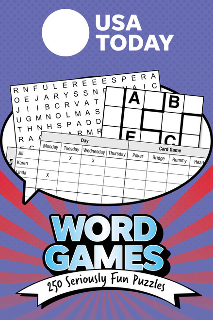USA TODAY Word Games (250 Seriously Fun Puzzles) by Marcel Danesi, USA TODAY, 9781524893941