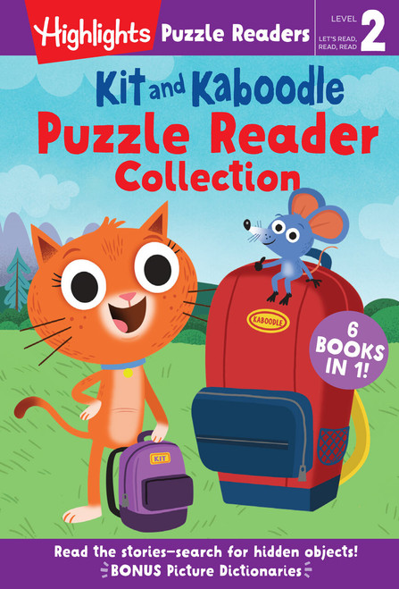 Kit and Kaboodle Puzzle Reader Collection (Level 2 6-in-1 Story Collection for Kids Learning to Read, Practice Reading with Puzzle Fun) by Michelle Portice, Mitch Mortimer, 9781639623099