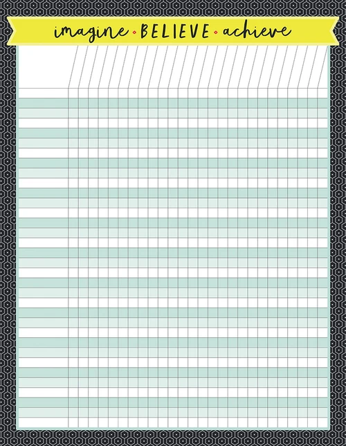 Aim High Incentive Chart by Carson Dellosa Education, 9781483837802