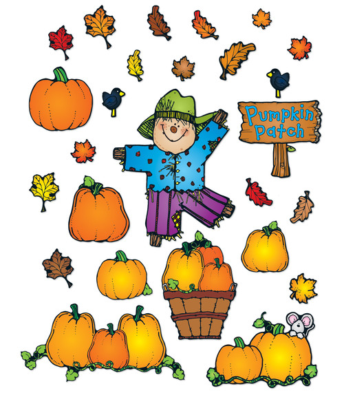 Pumpkin Patch Bulletin Board Set by D.J. Inkers, 9781936022472