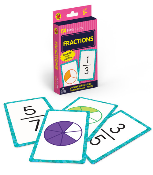 Fractions Flash Cards by Brighter Child, 9780769677330