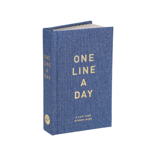Denim One Line a Day (A Five-Year Memory Book) (Miniature Edition) by Chronicle Books, 9781797233772