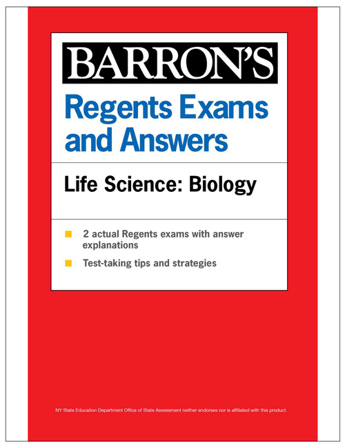 Regents Exams and Answers: Life Science: Biology, 1st Edition by Barron's Educational Series, 9781506296142