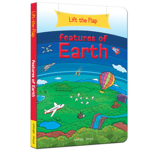 Lift the Flap: Features of Earth by Wonder House Books, 9789354408441