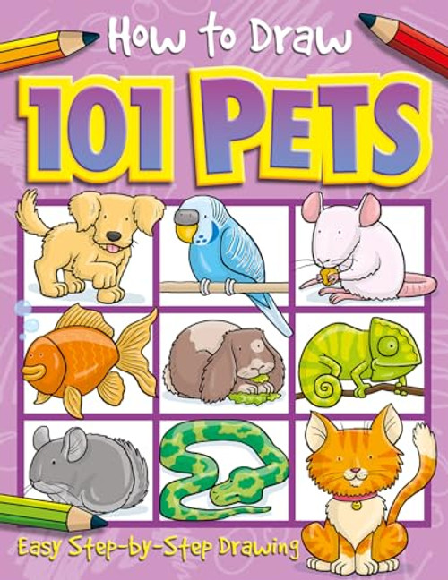 How to Draw 101 Pets by Barry Green, Dan Green, 9781846667763