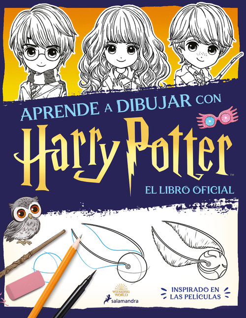 Aprende a dibujar con Harry Potter (El libro oficial) / The Official Harry Potter How-to-Draw (Spanish Edition) by J.K. Rowling, 9788419275905