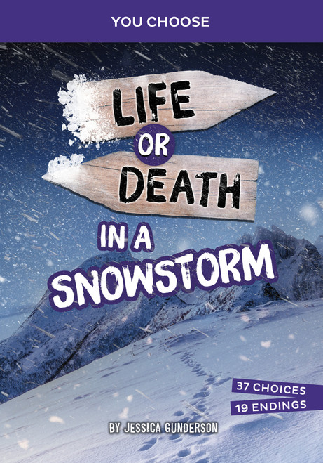 Life or Death in a Snowstorm (An Interactive Survival Adventure) by Jessica Gunderson, 9781669088356