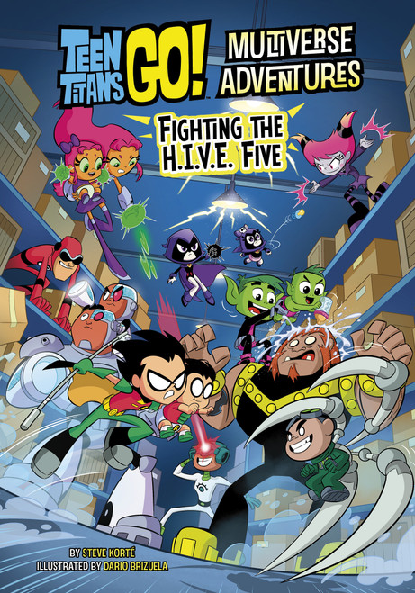 Fighting the H.I.V.E. Five by Steve Korté, Dario Brizuela, 9781669089148