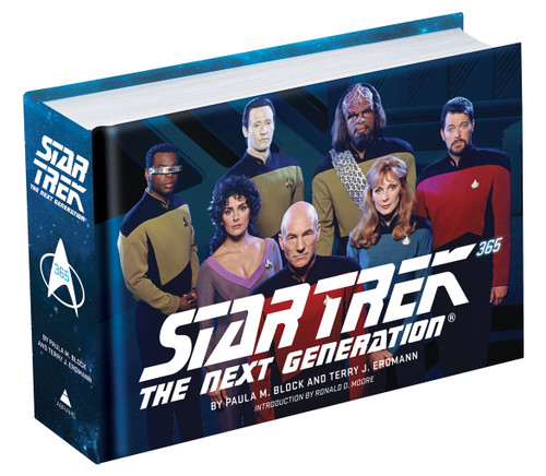Star Trek: The Next Generation 365 by Paula M. Block, Terry J. Erdmann, Ronald D. Moore, 9781419704291