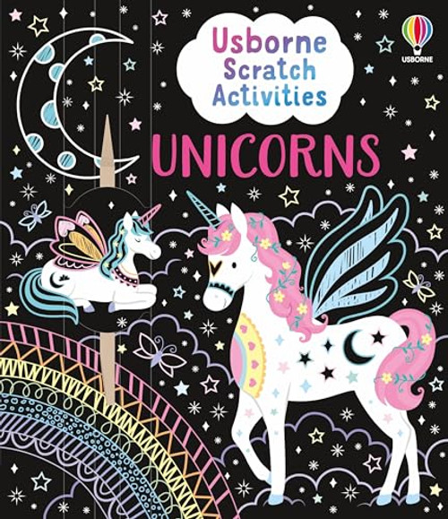 Usborne Scratch Activities Unicorns by Rosie Dickins, Klara Hawkins, 9781835405741