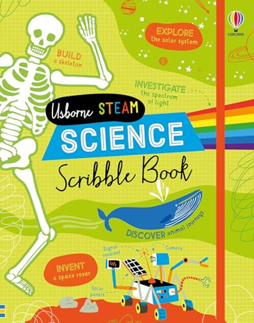 Science Scribble Book by Alice James, 9781835405765
