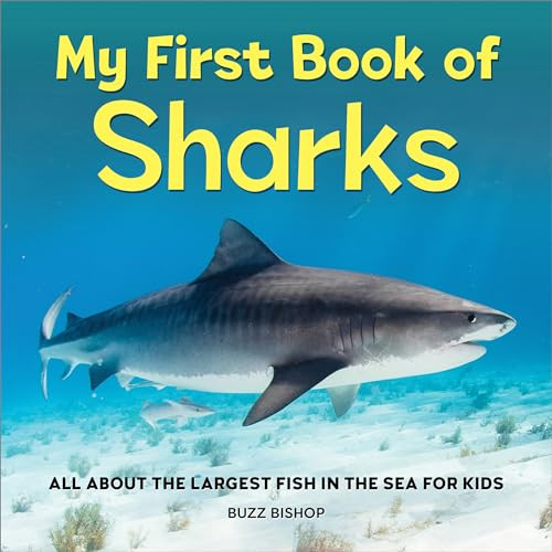 My First Book of Sharks (All About the Largest Fish in the Sea for Kids) by Buzz Bishop, 9781685396404