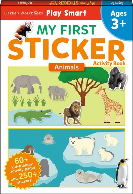My First Sticker Activity Book Animals by Gakken early childhood experts, 9784056212464
