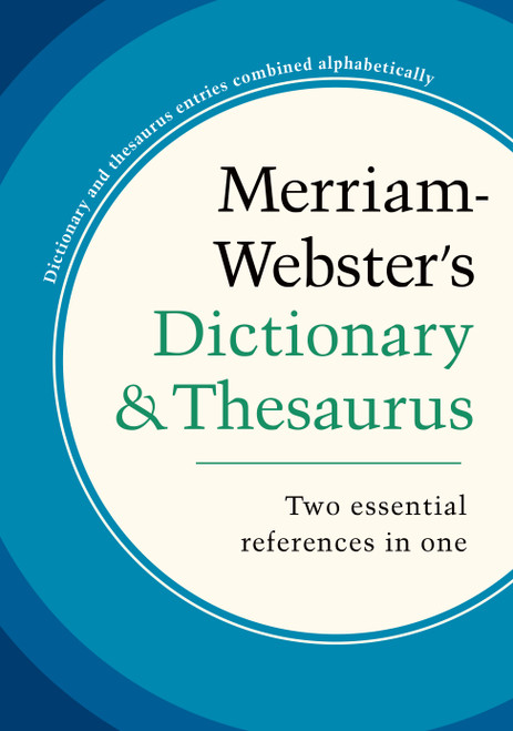 Merriam-Webster's Dictionary & Thesaurus - 9780877797425 by Merriam-Webster, 9780877797425