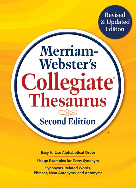Merriam-Webster's Collegiate Thesaurus (Second Edition) by Merriam-Webster, 9780877793700