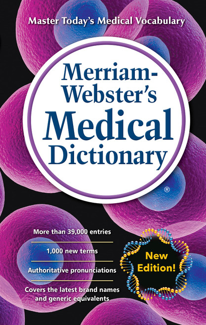 Merriam-Webster's Medical Dictionary by Merriam-Webster, 9780877792949
