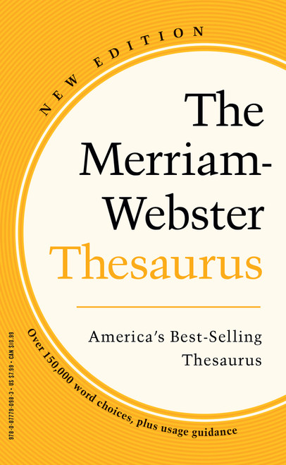 The Merriam-Webster Thesaurus by Merriam-Webster, 9780877790983