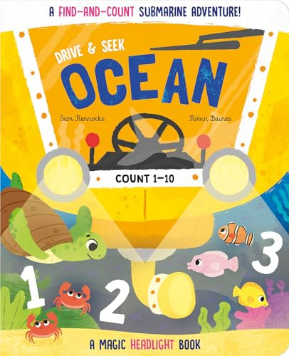 Drive & Seek Ocean - A Magic Find & Count Adventure by Jenny Copper, Robin Baines, Sam Rennocks, 9781801058384