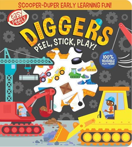 Easy Peely Diggers - Peel, Stick, Play! by Holly Hall, Sarah Wade, 9781801059169