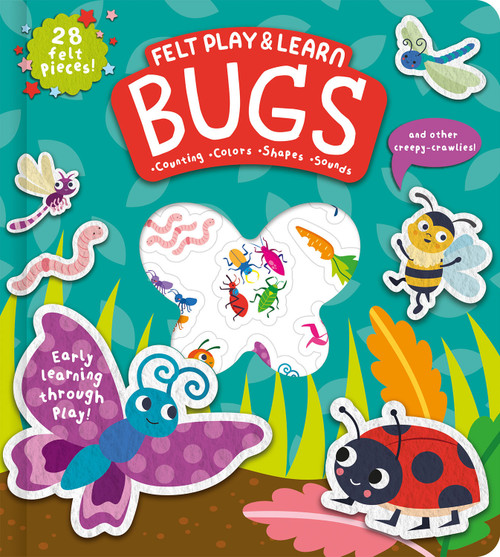 Felt Play & Learn Bugs and other creepy-crawlies! by Alice Barker, Gareth Williams, 9781835551738