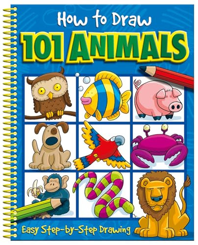 How To Draw 101 Animals - 9781801055949 by Barry Green, Dan Green, 9781801055949