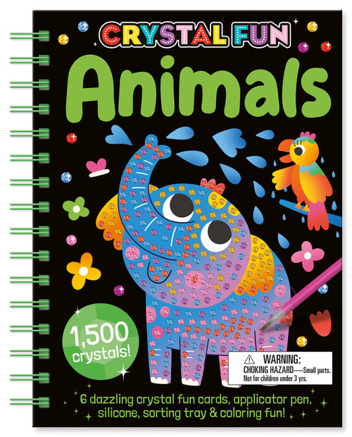 Crystal Fun: Animals - 9781835551608 by Zach Rosenthal, Damien Barlow