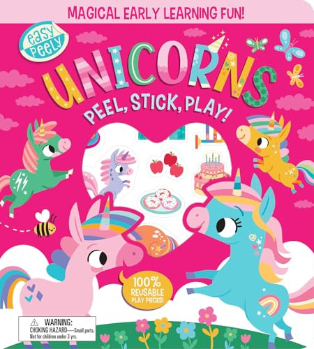 Easy Peely Unicorns - Peel, Stick, Play! by Holly Hall, Sarah Wade, 9781801059152