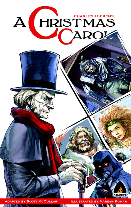 A Christmas Carol (The Graphic Novel) by Charles Dickens, Scott McCullar, Naresh Kumar, 9789380028323