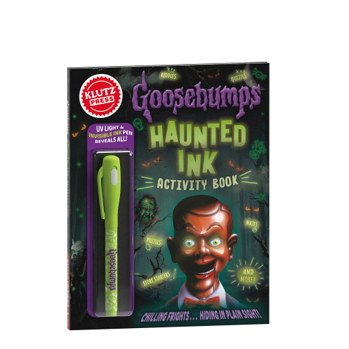 Goosebumps Haunted Ink Activity Book by Editors of Klutz, 9781546134145